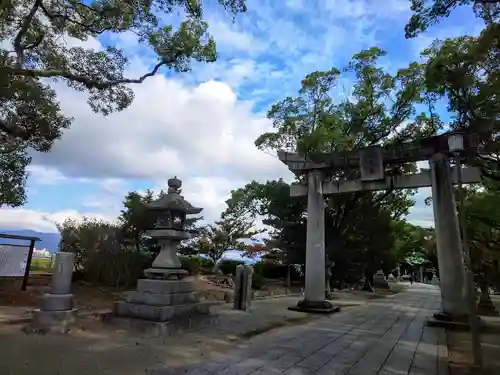 水天宮の鳥居