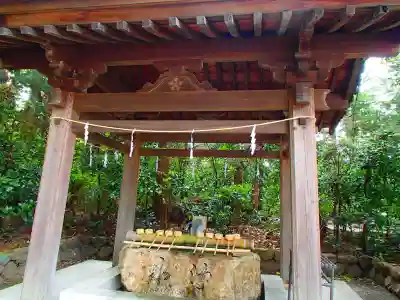 （長良）天神神社の手水舎