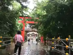 新発田諏訪神社の鳥居