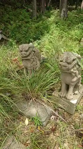 五十鈴神社の狛犬