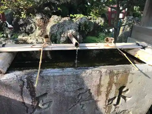 埴生神社の手水舎