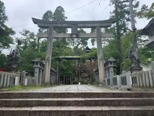 針綱神社の鳥居