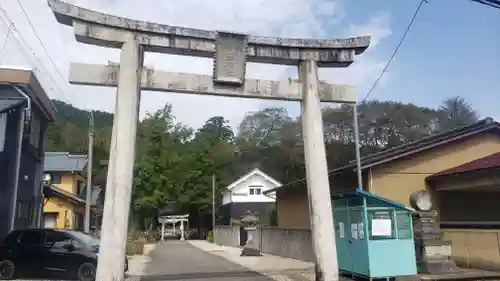 大虫神社の鳥居