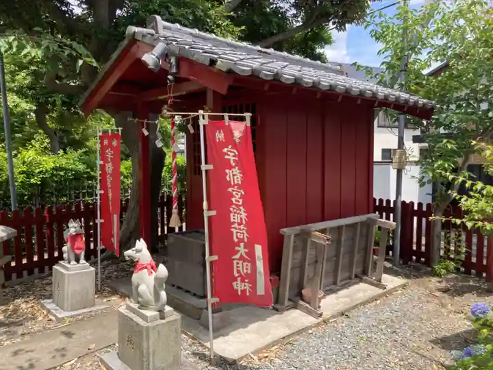 宇都宮稲荷神社(宇都宮辻幕府旧跡)の本殿・本堂