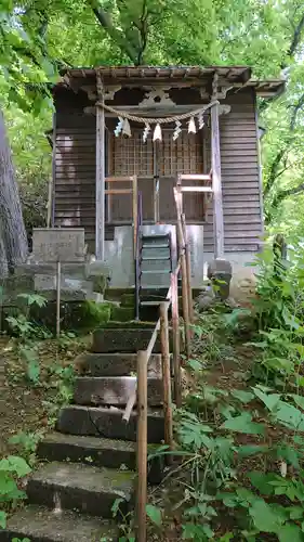 あらはばき神社（奥宮）の本殿