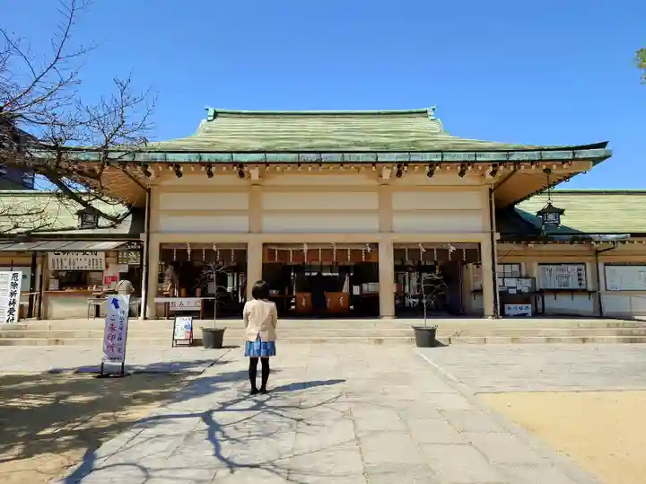 難波大社 生國魂神社の本殿・本堂