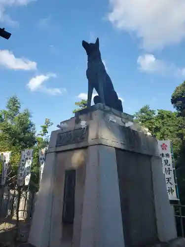 矢奈比賣神社（見付天神）の狛犬