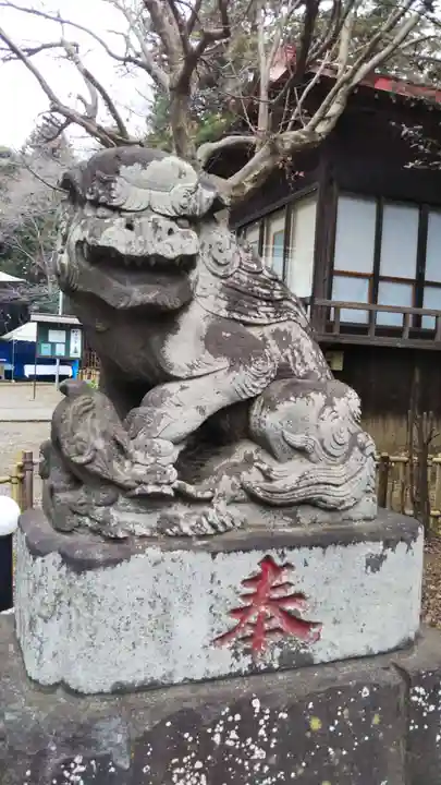 畑子安神社の狛犬