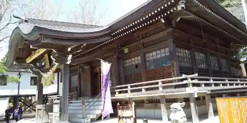 湯倉神社の本殿