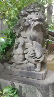 赤坂氷川神社の狛犬