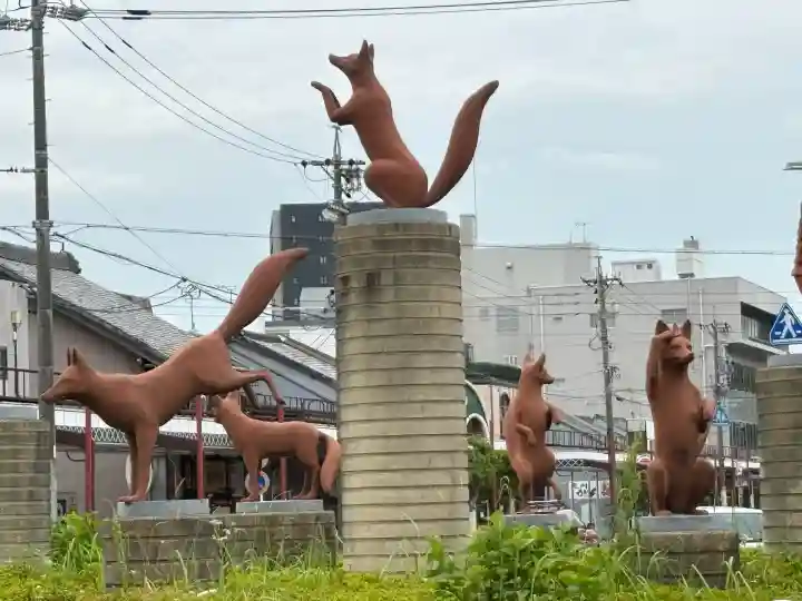 豊川閣 妙厳寺の周辺