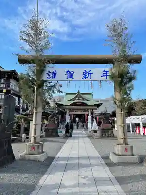 羽田神社の鳥居