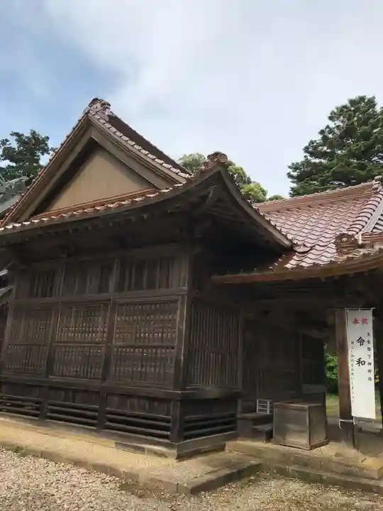 朝山神社の本殿・本堂