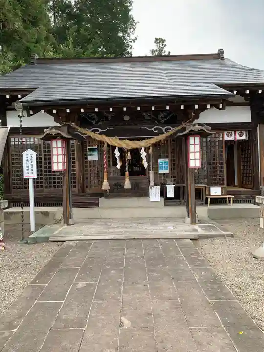 祖母井神社の本殿・本堂
