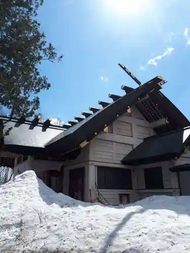 岩見澤神社の本殿