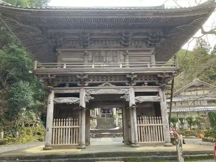 甘南美寺の山門・神門