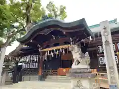 石切劔箭神社の本殿