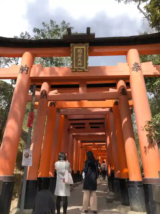 伏見稲荷大社の鳥居