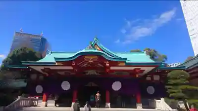 日枝神社の本殿・本堂