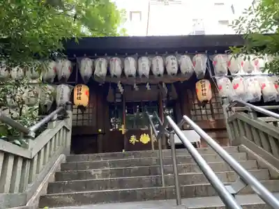 朝日神社の本殿・本堂