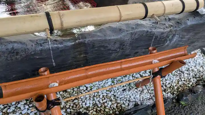 北海道護國神社の手水舎