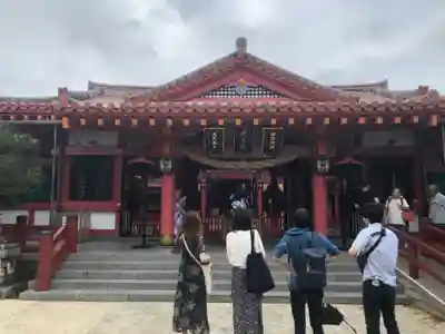 波上宮の本殿・本堂