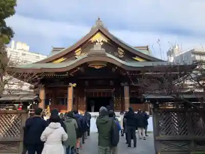 湯島天満宮の本殿・本堂