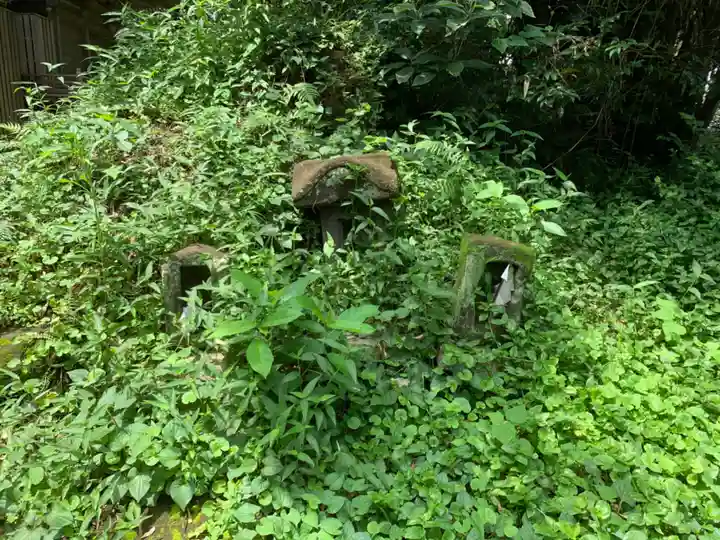 諏訪神社の自然