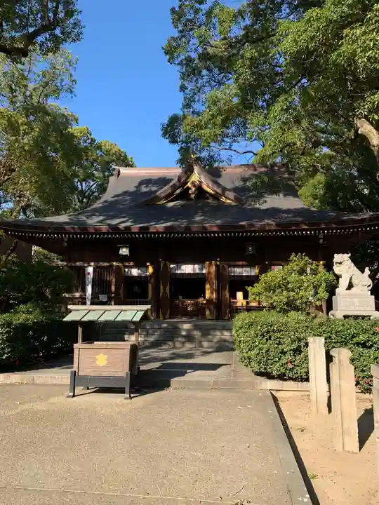 若宮八幡社の本殿・本堂