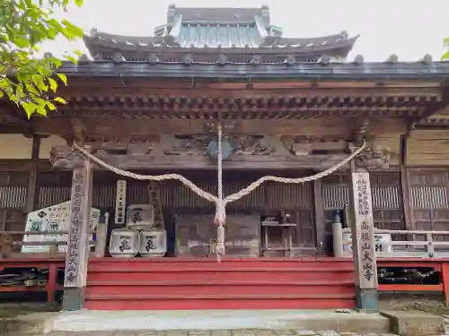 大山寺の本殿・本堂