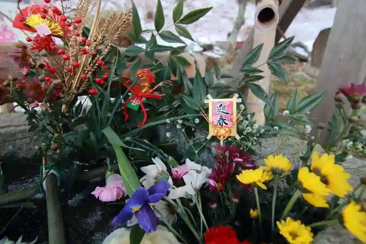 三春大神宮の手水舎