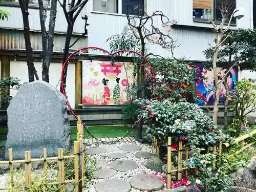 露天神社（お初天神）の庭園