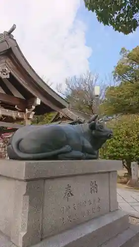 岡崎天満宮の狛犬