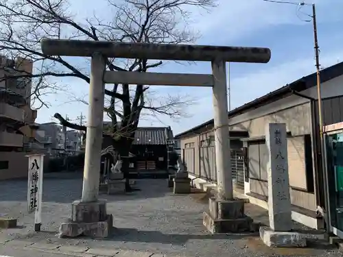 坂戸神社の鳥居