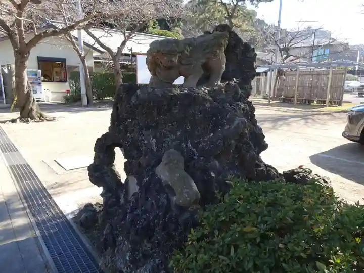 大津諏訪神社の狛犬