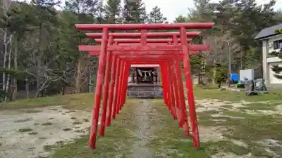 中富良野神社の鳥居