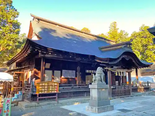 甲斐國一宮 浅間神社の本殿