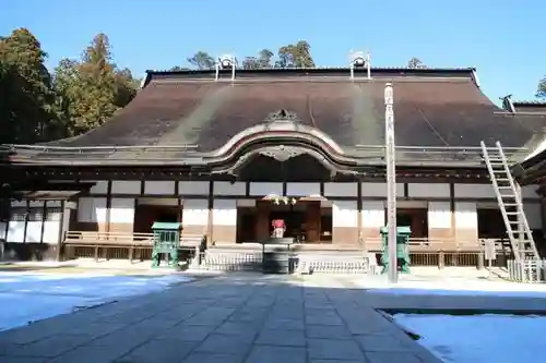 高野山金剛峯寺の本殿