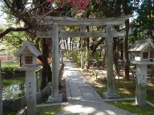 真清田神社の鳥居