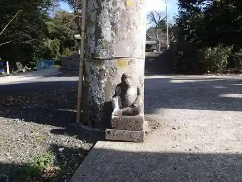 男嶽神社の狛犬