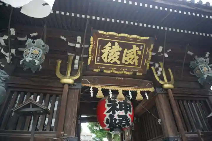 櫛田神社の山門・神門