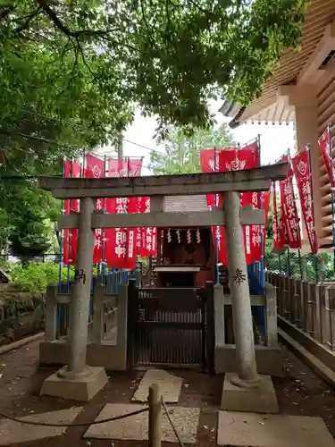 諏訪神社の鳥居