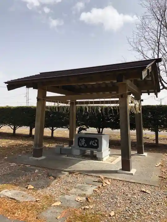 士幌神社の手水舎