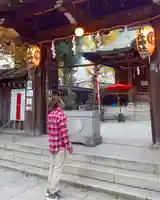 下谷神社の山門・神門