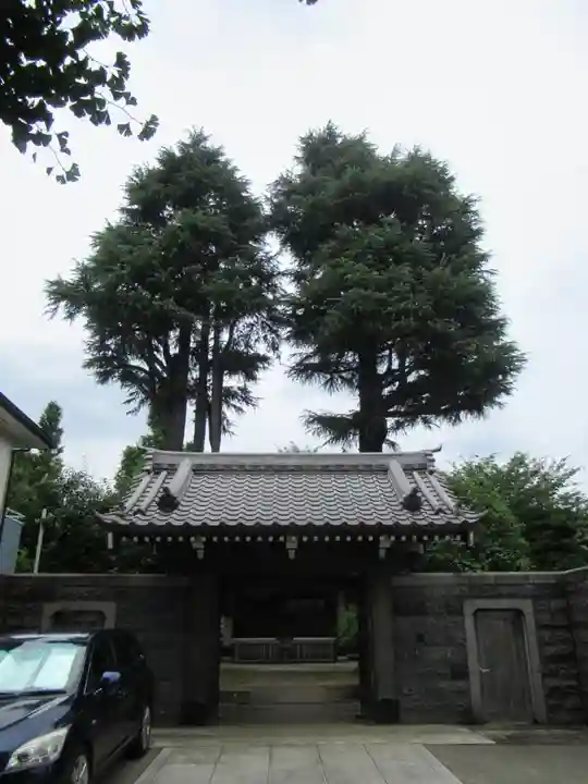 円勝寺の山門・神門