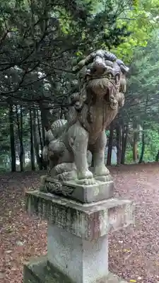 十勝神社の狛犬
