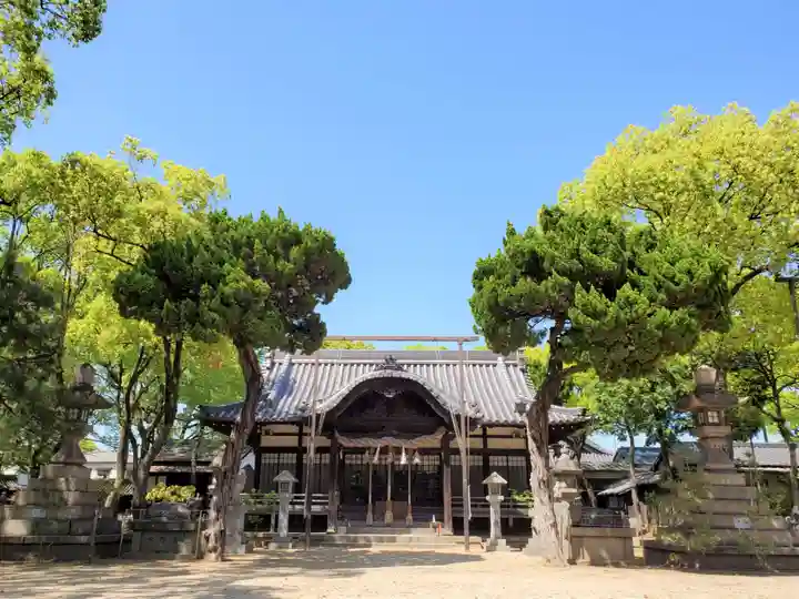 浜の宮天満宮の本殿・本堂