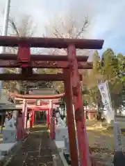 元稲田神社の鳥居