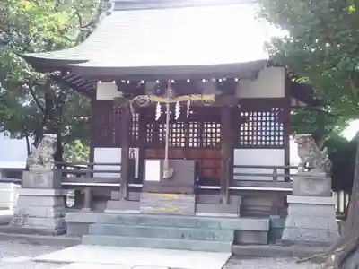 諏訪神社の本殿・本堂