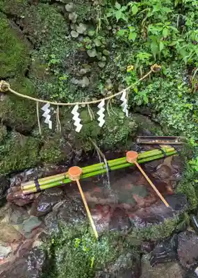 貴船神社の手水舎